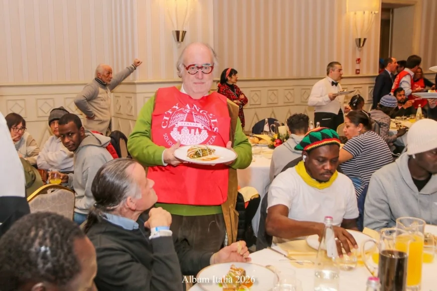 City Angels, il grande pranzo del clochard 2026 al Principe di Savoia