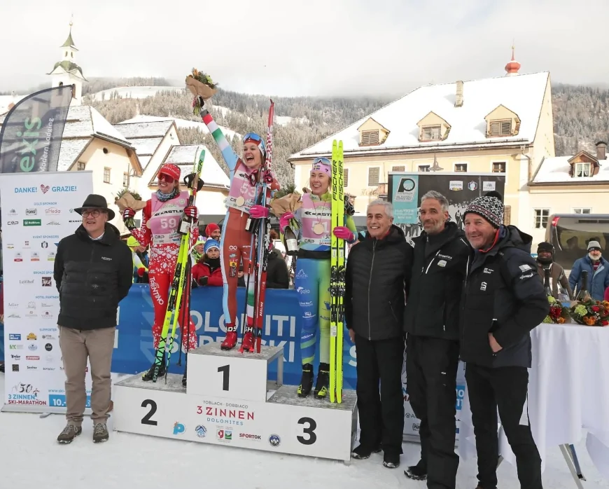 3 Zinnen Ski-Marathon 2025: Vuillet e Patscheider vincono la 50ª edizione