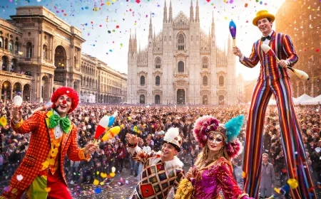 Carnevale Ambrosiano a Milano: dal 18 al 22 febbraio la città esplode di festa