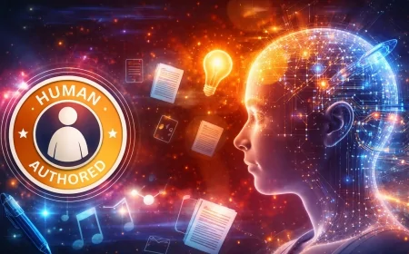 Intelligenza Artificiale e autori: dagli USA “Human Authored” per difendere le opere