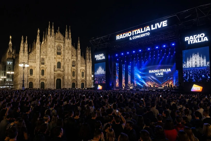 Radio Italia Live torna a Milano il 15 maggio: concerto in piazza Duomo