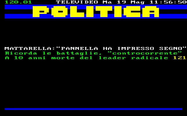 Mattarella: Pannella ha lasciato segno