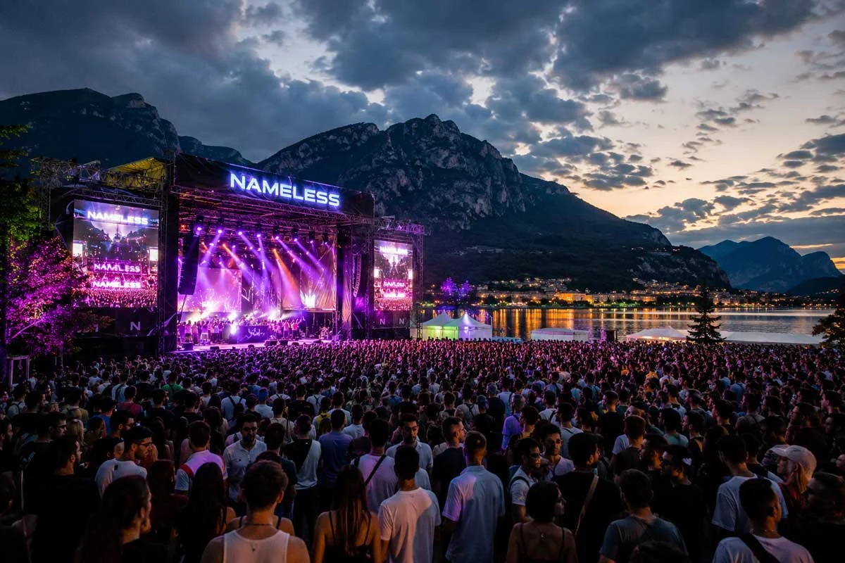 Nameless Festival 2026: Lecco si prepara al grande weekend di musica sul Lago di Como