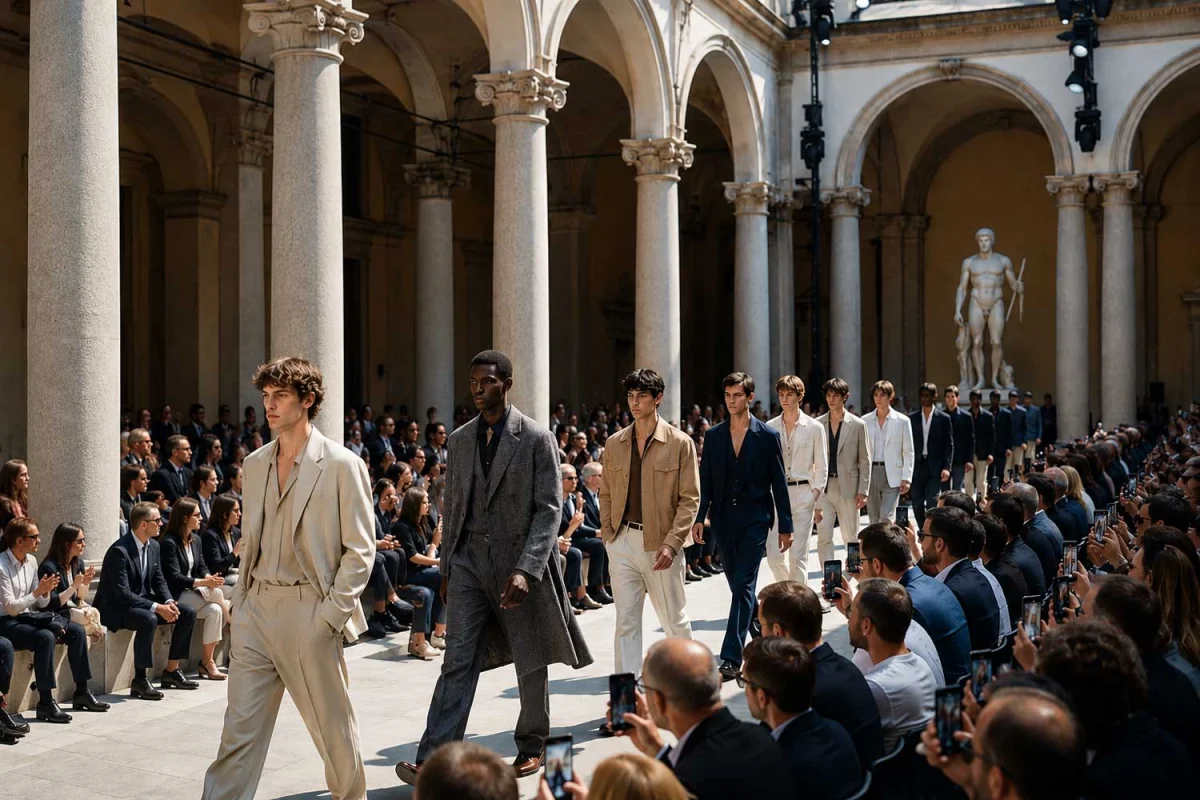 Milano Fashion Week Uomo 2026, in arrivo 75 appuntamenti tra sfilate ed eventi