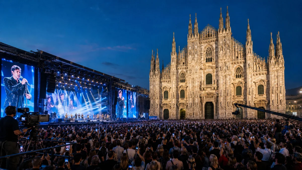 Radio Italia Live 2026 accende Piazza Duomo