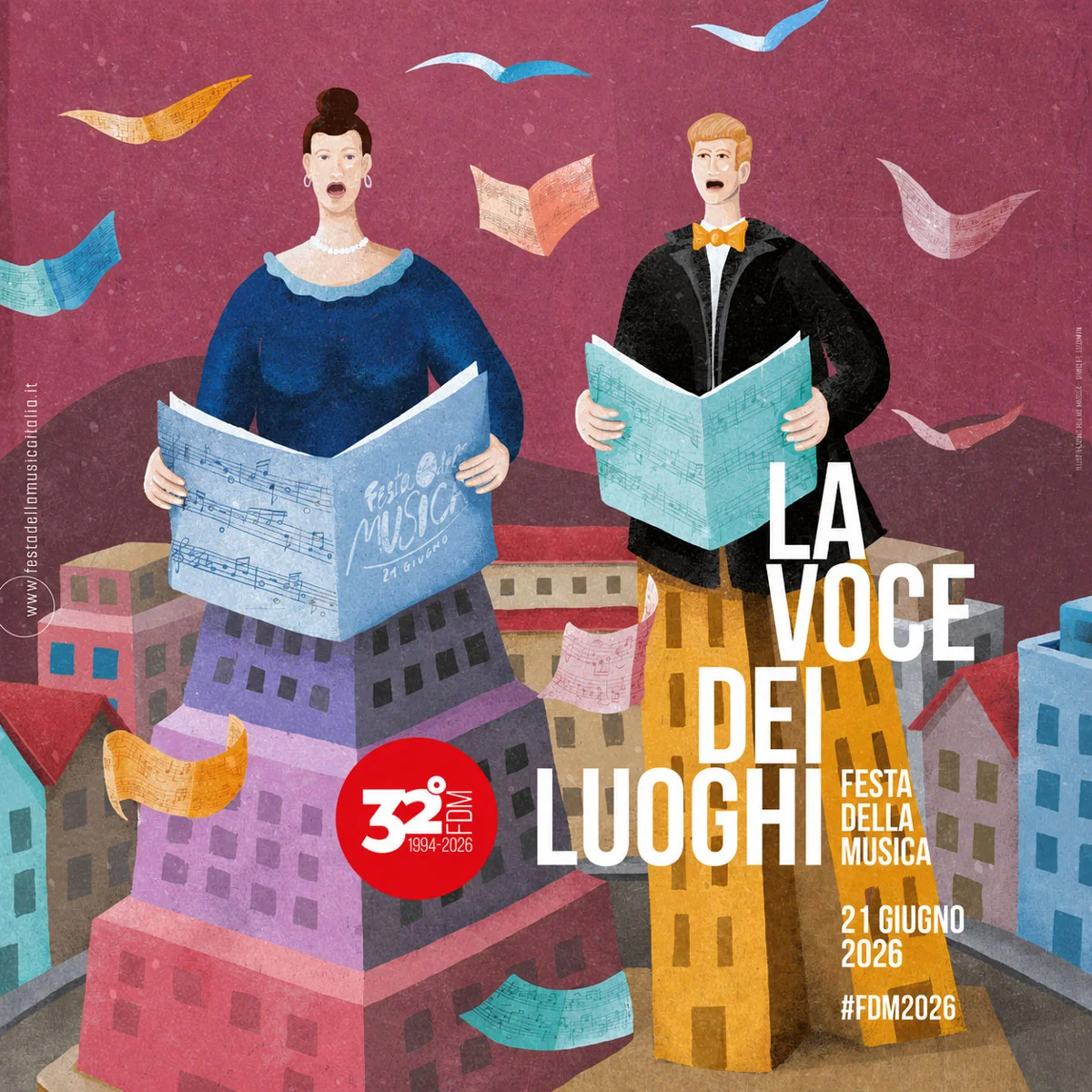 Festa della Musica 2026: il 21 giugno concerti in tutta Italia con “La voce dei luoghi”