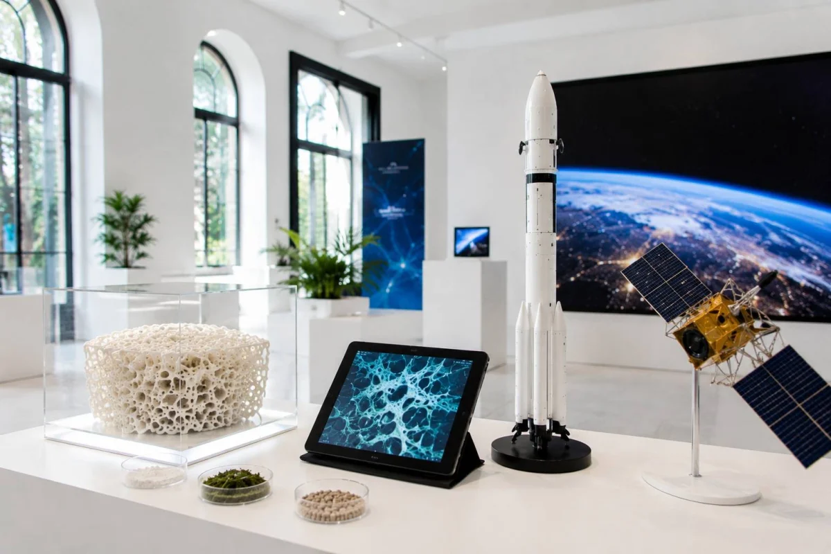 Innovation Village a Napoli: spazio, biomateriali e nuove tecnologie al centro