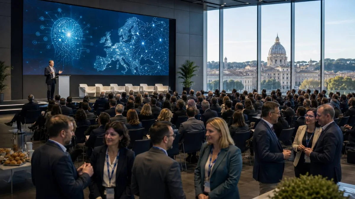 Roma ospita una conferenza europea sull’intelligenza artificiale con esperti da tutta Europa
