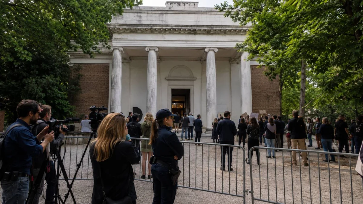 Biennale Arte 2026, polemiche sul Padiglione Russo: proteste e apertura blindata a Venezia