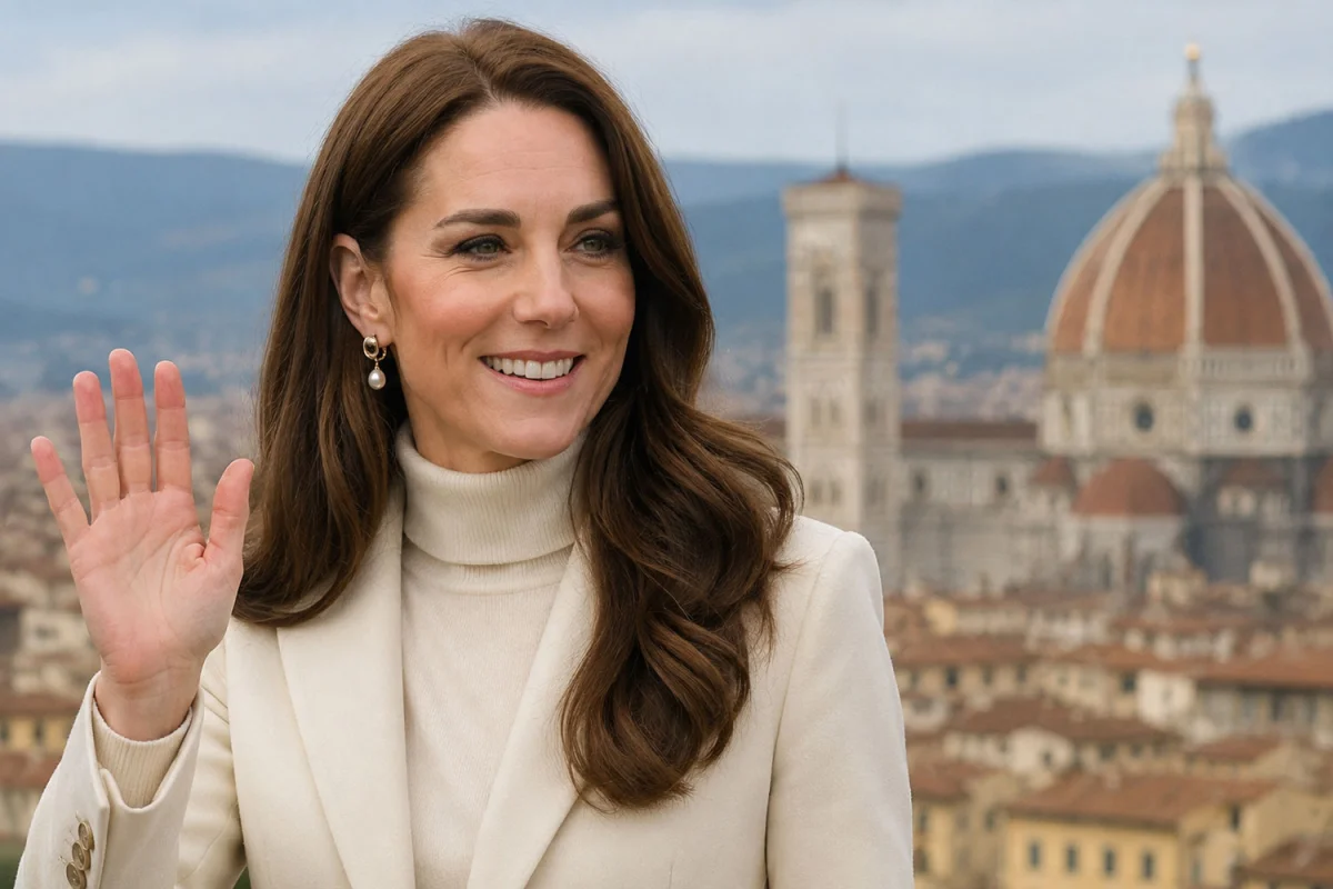 Kate Middleton torna in Italia dopo 26 anni