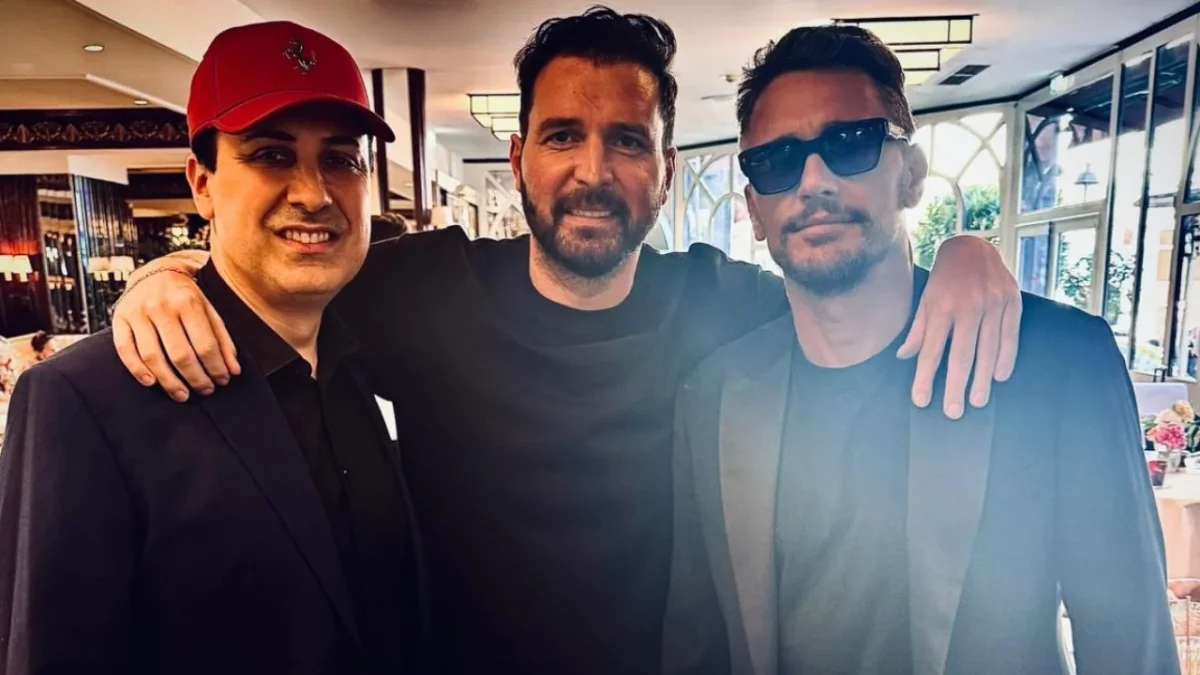 Cannes 2026, Hollywood si incontra sulla Croisette: James Franco e Andrea Iervolino avvistati insieme