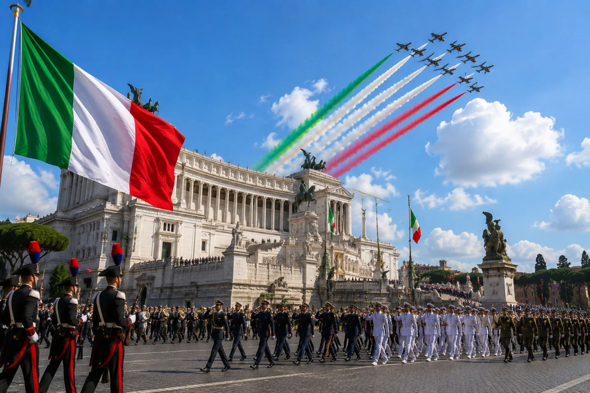 Festa della Repubblica 2026: Roma si prepara agli 80 anni tra parata, Frecce Tricolori e musei gratis