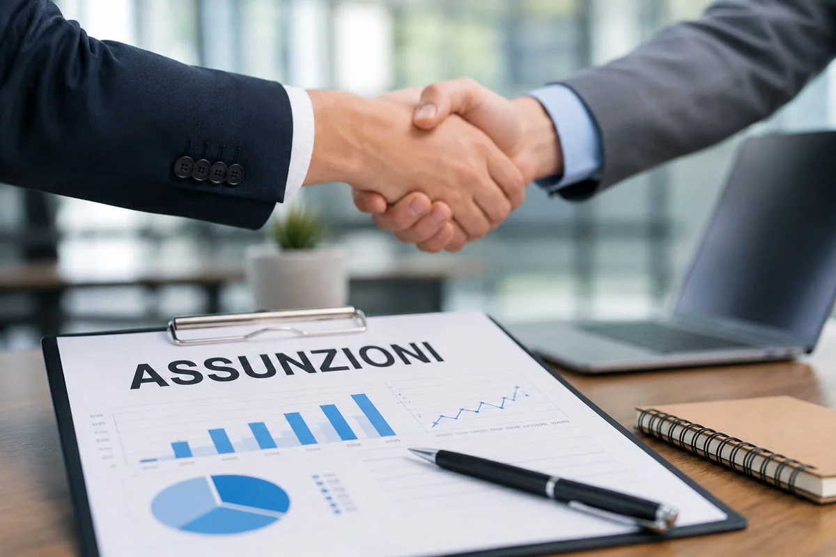 Imprese, a maggio previste 544mila assunzioni