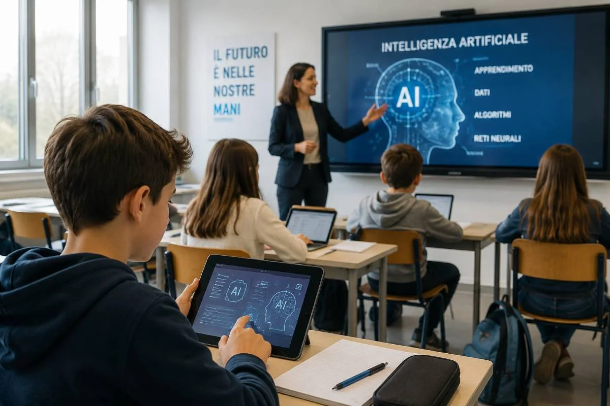 IA a scuola, il piano da 100 milioni cambia lezioni e laboratori digitali