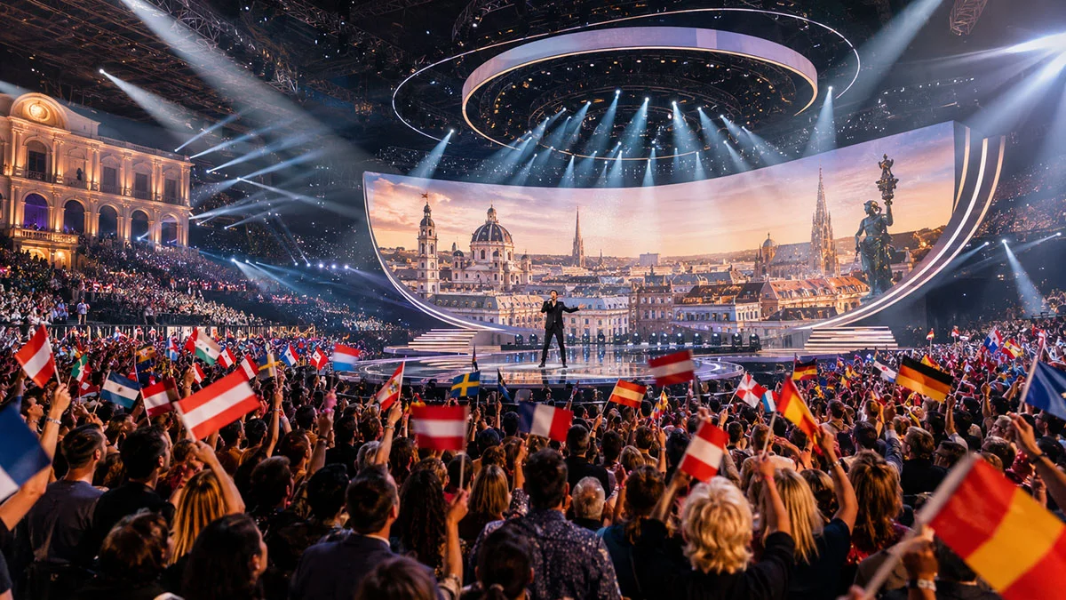 Eurovision 2026, Vienna accende la settimana della musica europea