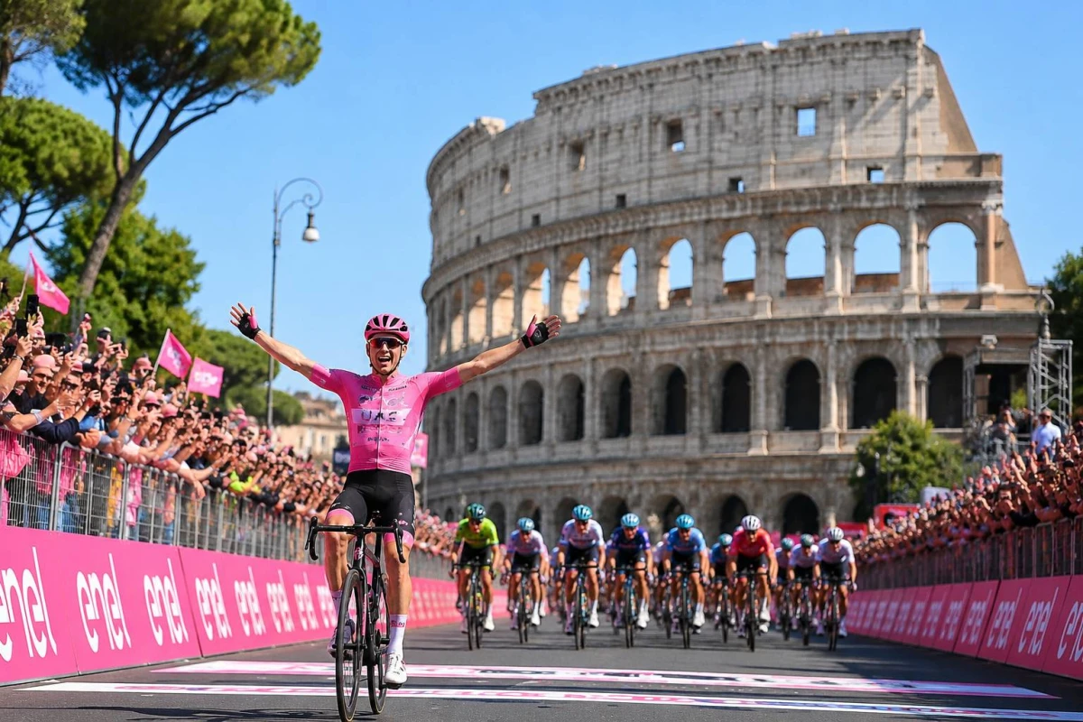Giro d’Italia 2026, oggi il gran finale a Roma
