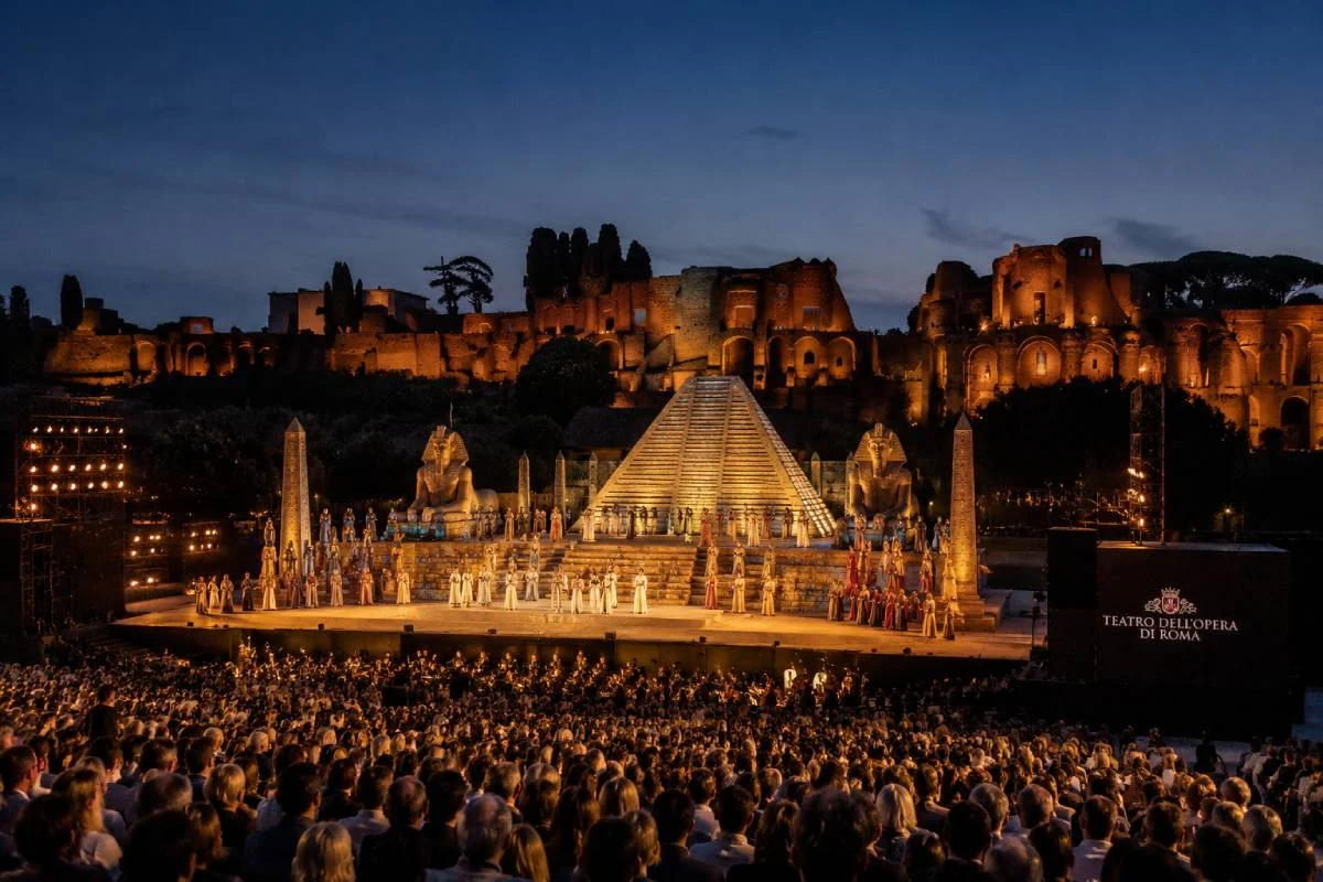Opera di Roma al Circo Massimo 2026: Aida e grandi spettacoli dal 29 giugno