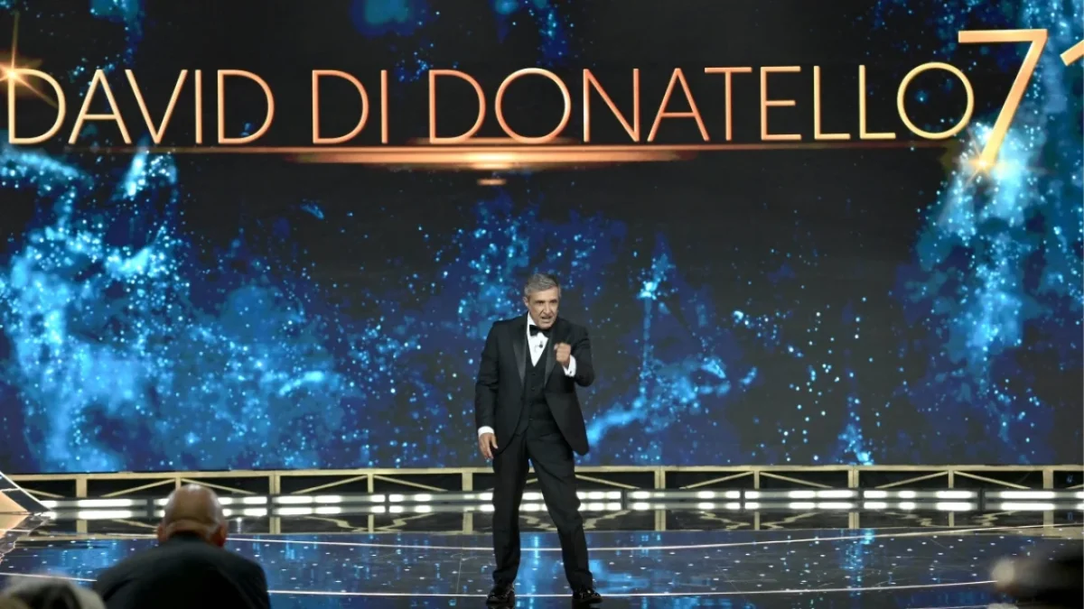 Flavio Insinna, che imbarazzo ai David di Donatello: il video