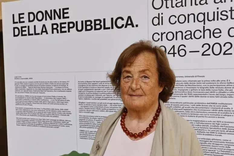 Una delle prime magistrate, 'nuove generazioni credano in sé stesse, possono farcela'