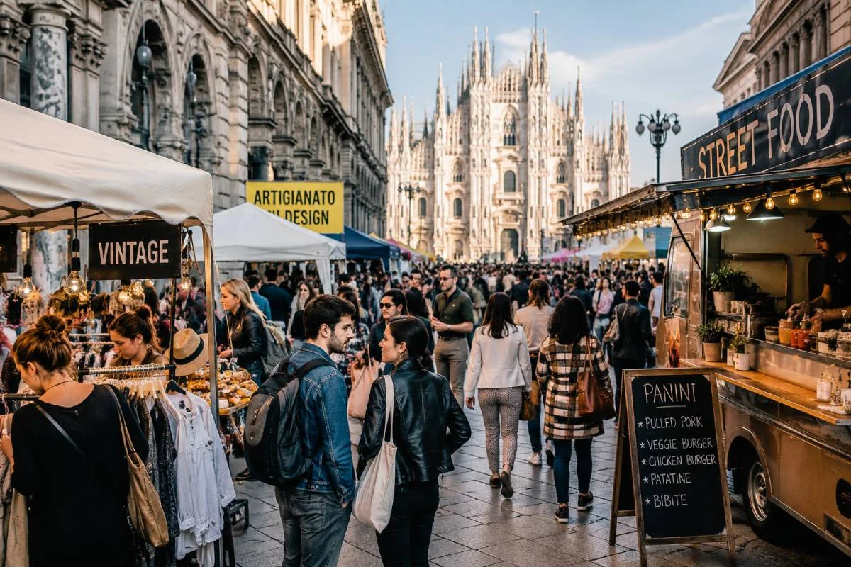 Milano, weekend tra mercati e street food: eventi lifestyle dal 22 al 24 maggio