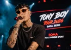 Tony Boy a Roma, data zero del tour 2026 al Palazzo dello Sport
