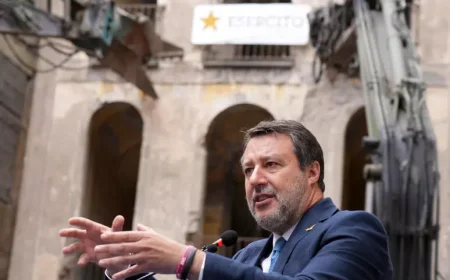 Salvini, '1.300 cantieri sulla rete ferroviaria, invito alla pazienza'