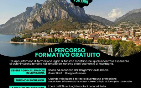 Lecco Talent Lab - incontro gratuito il 17 maggio: Essere un agro-allevatore in montagna