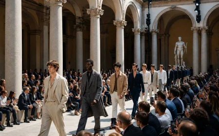 Milano Fashion Week Uomo 2026, in arrivo 75 appuntamenti tra sfilate ed eventi