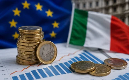 Italia verso il debito più alto dell’Eurozona