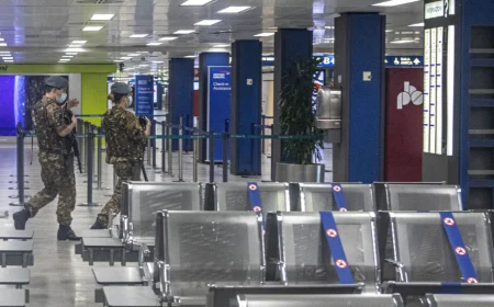 Mobilità militare UE, il personale in transito negli aeroporti civili sarà comunque controllato