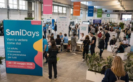 SaniDays 2026 a Roma: visite gratuite, prevenzione e benessere alle Industrie Fluviali
