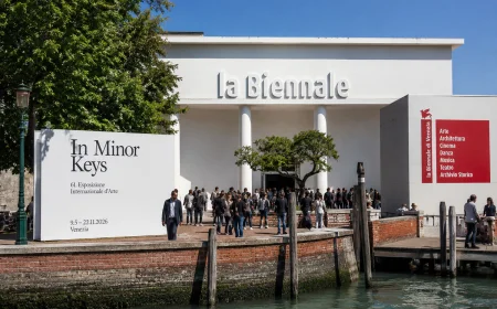 Biennale Arte 2026 a Venezia: “In Minor Keys” apre la 61ª edizione fino al 22 novembre