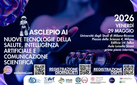 Asclepio AI 2026: a Milano-Bicocca la seconda edizione del summit su nuove tecnologie della salute, intelligenza artificiale e comunicazione scientifica