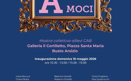   “Mostriamoci!” porta nella galleria del Cortiletto a Busto Arsizio il 10 maggio, festa della mamma, disegno, pittura e libri d’artista