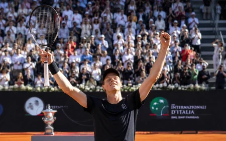 Sinner nella storia: trionfo agli Internazionali d’Italia 2026 contro Ruud