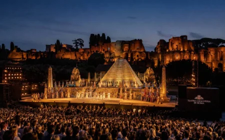 Opera di Roma al Circo Massimo 2026: Aida e grandi spettacoli dal 29 giugno