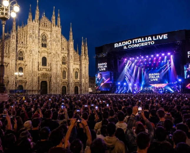 Radio Italia Live 2026, Piazza Duomo canta con le star italiane