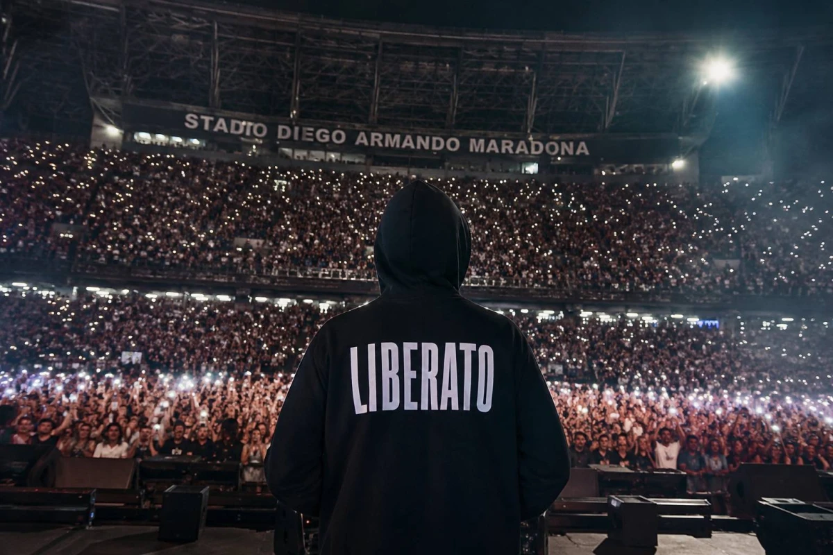 Liberato torna a Napoli oggi: concerto evento allo Stadio Maradona
