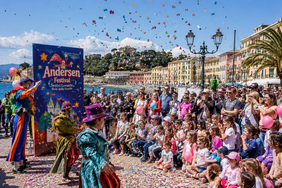 Andersen Festival 2026, oggi Sestri Levante entra nel mondo delle fiabe