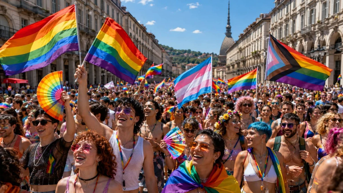 Torino Pride 2026, il corteo del ventennale prepara la città all’EuroPride 2027
