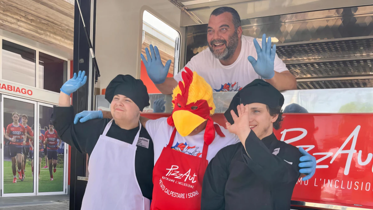 PizzAutobus, il Food Truck dei ragazzi con autismo a Busto Garolfo davanti alla sede Bcc per pranzo venerdì 12 giugno