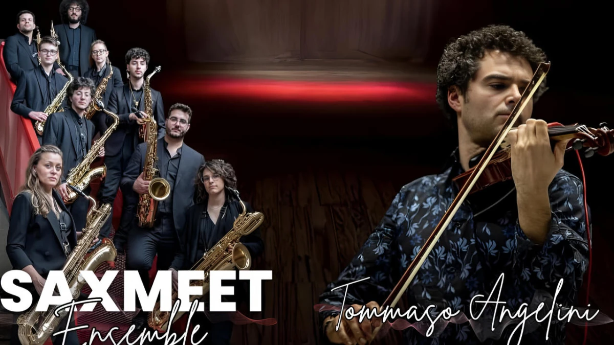 Nove sassofoni e un violino nel segno di Piazzolla: al Castello di Legnano il 19 giugno il concerto di SAXMEET Ensemble
