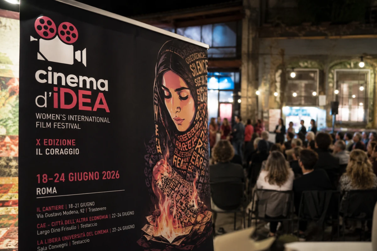 AL VIA DOMANI NELLA CAPITALE CINEMA D'IDEA - WOMEN'S INTERNATIONAL FILM FESTIVAL, KERMESSE DEDICATA ALLA REGIA DELLE DONNE,  GIUNTA QUEST’ANNO ALLA SUA DECIMA EDIZIONE