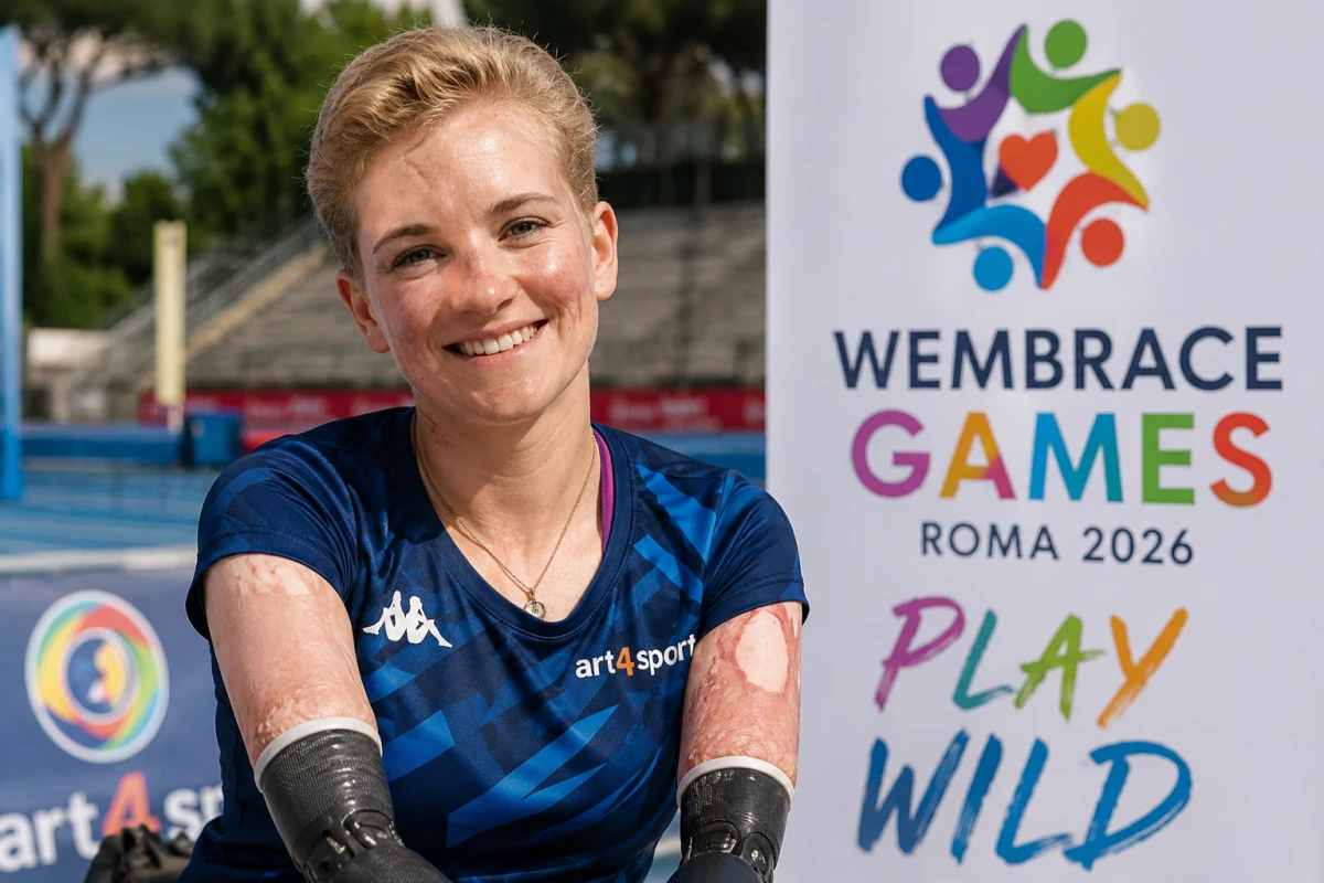 Bebe Vio porta a Roma i WEmbrace Games 2026