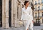 Dua Lipa sposa in tailleur: il look che cambia la moda bridal