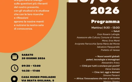 “Dove non c’è dialogo subentrano le armi”: i Dialoghi del Sacro Monte di Varese portano studiosi ed esperti per leggere il presente il 20 giugno