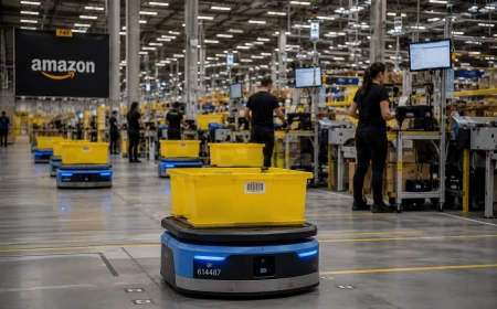 Amazon investe 10 miliardi in Europa tra robot e 25mila posti di lavoro