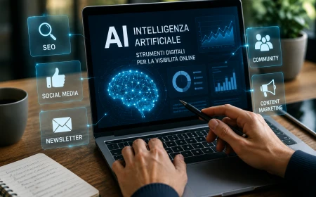 L’IA non basta più: come usare intelligenza artificiale e strumenti digitali per conquistare visibilità online