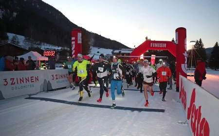 DREI ZINNEN WINTER NIGHT RUN. ISCRIZIONI APERTE ALLA 2.a EDIZIONE