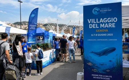 Genova celebra la Giornata degli Oceani 2026 con il Villaggio del Mare in Largo Pertini